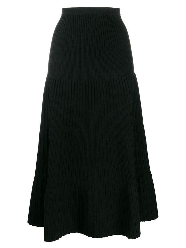 Dsquared2 pleated midi skirt - Black