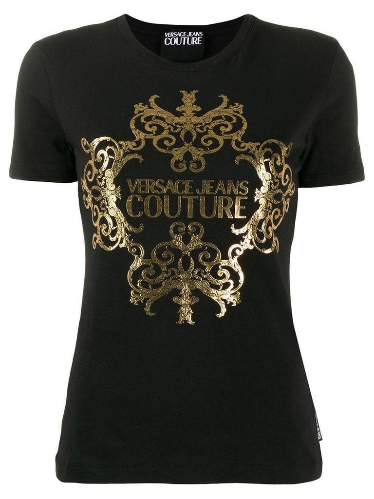Versace Jeans Couture branded T-shirt - Black