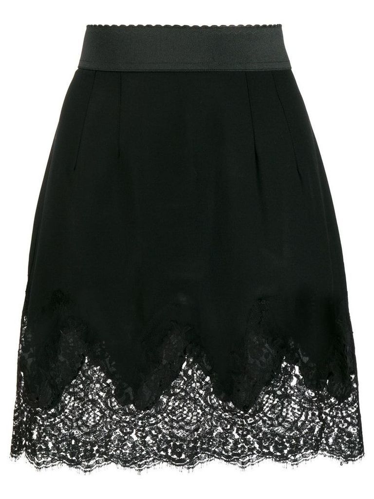 Dolce & Gabbana lace skirt - Black