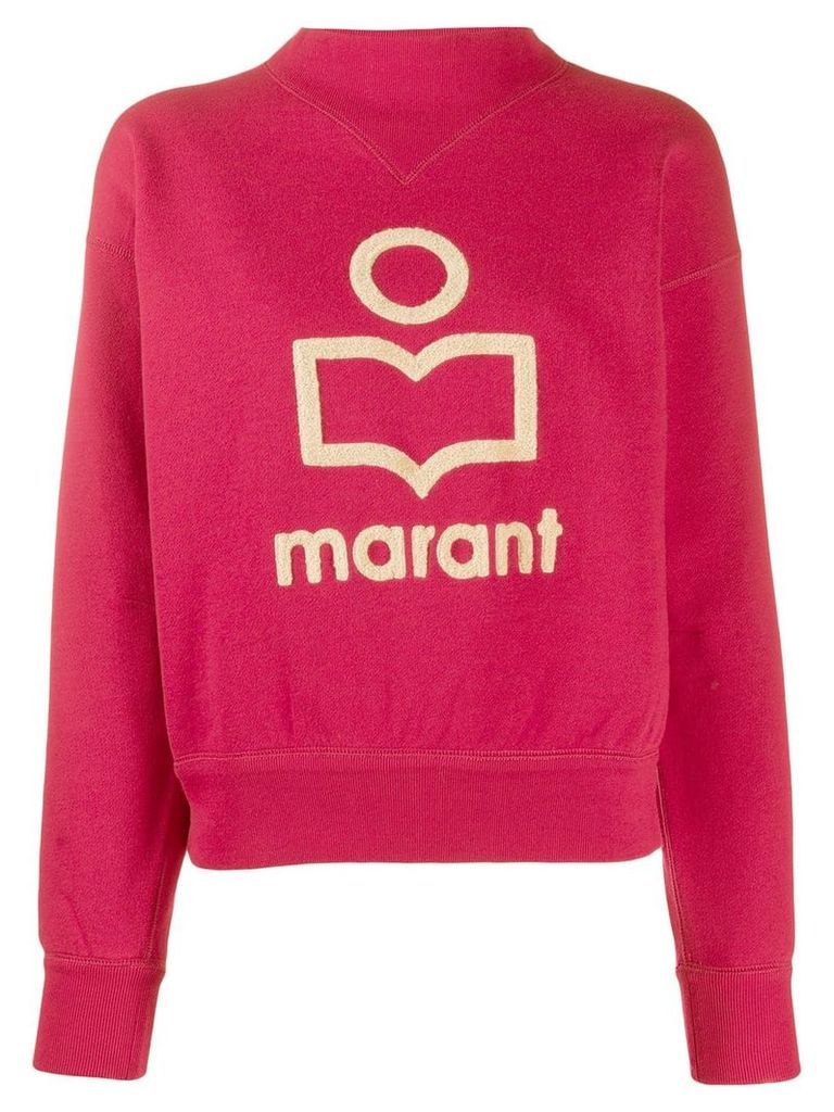 Isabel Marant Étoile textured detail sweatshirt - PINK