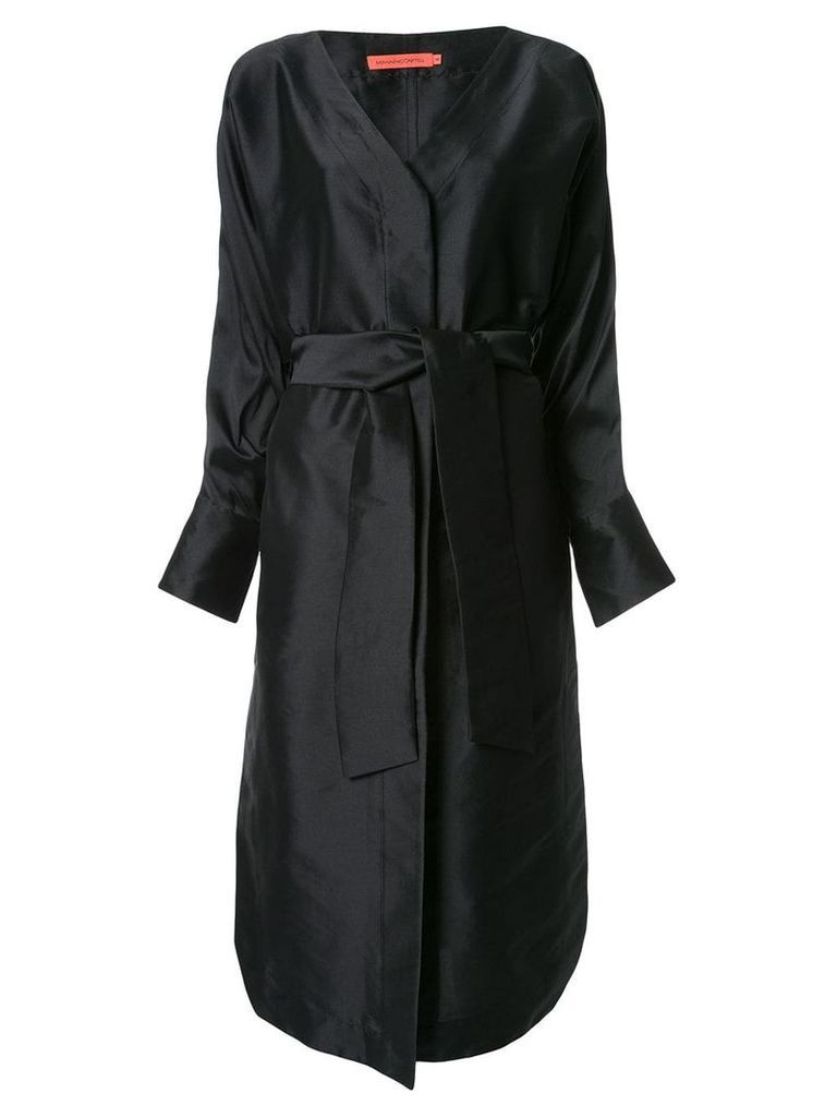 Manning Cartell midi wrap dress - Black