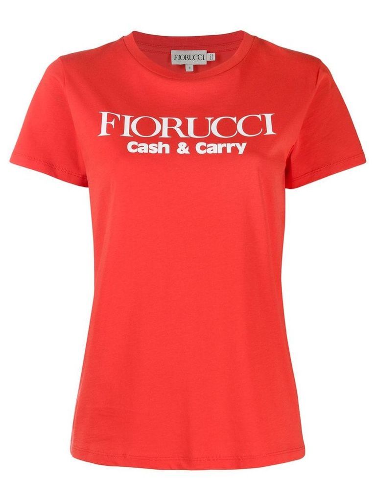 Fiorucci Cash And Carry T-Shirt - Red