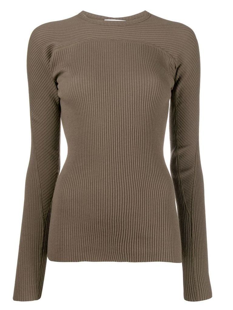 Helmut Lang ribbed sweater - Green