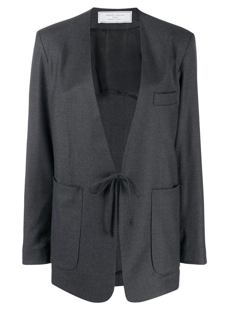 Société Anonyme longline loose fit blazer - Grey