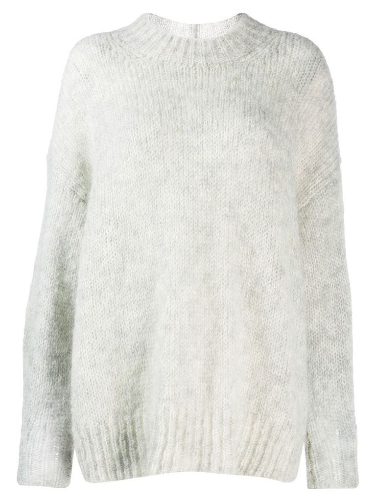 Isabel Marant oversize knitted sweater - Grey