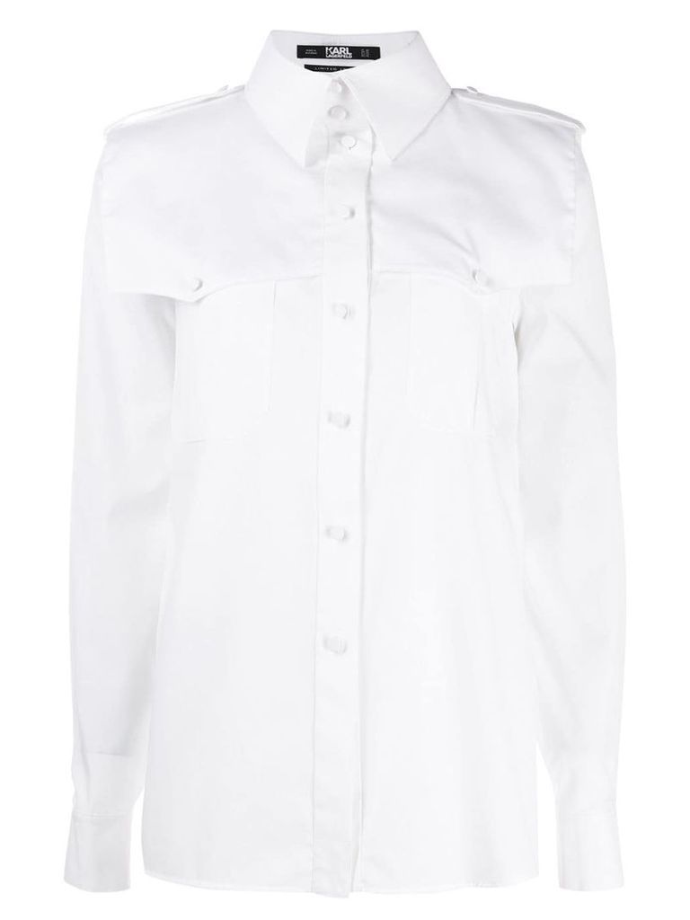 Karl Lagerfeld Volume shirt - White
