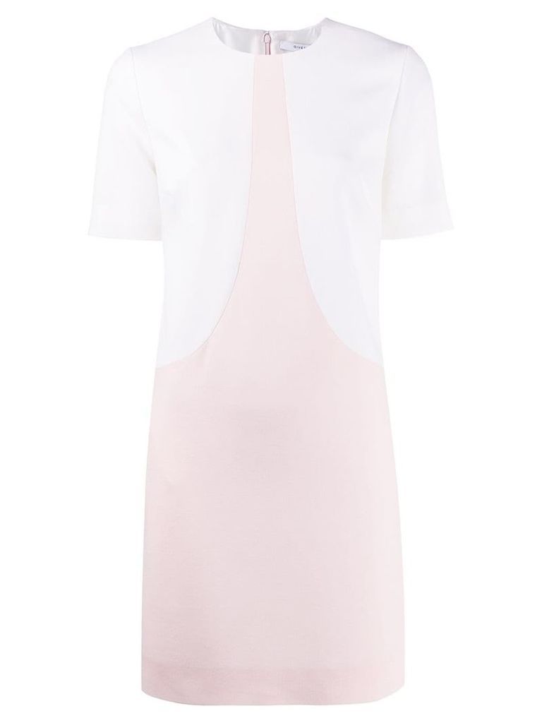 Givenchy two-tone dress - White