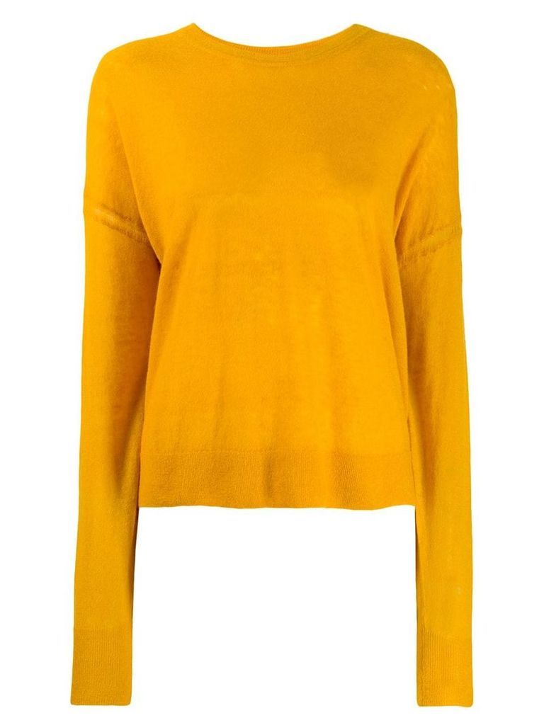 Isabel Marant Étoile dropped shoulder sweater - Yellow