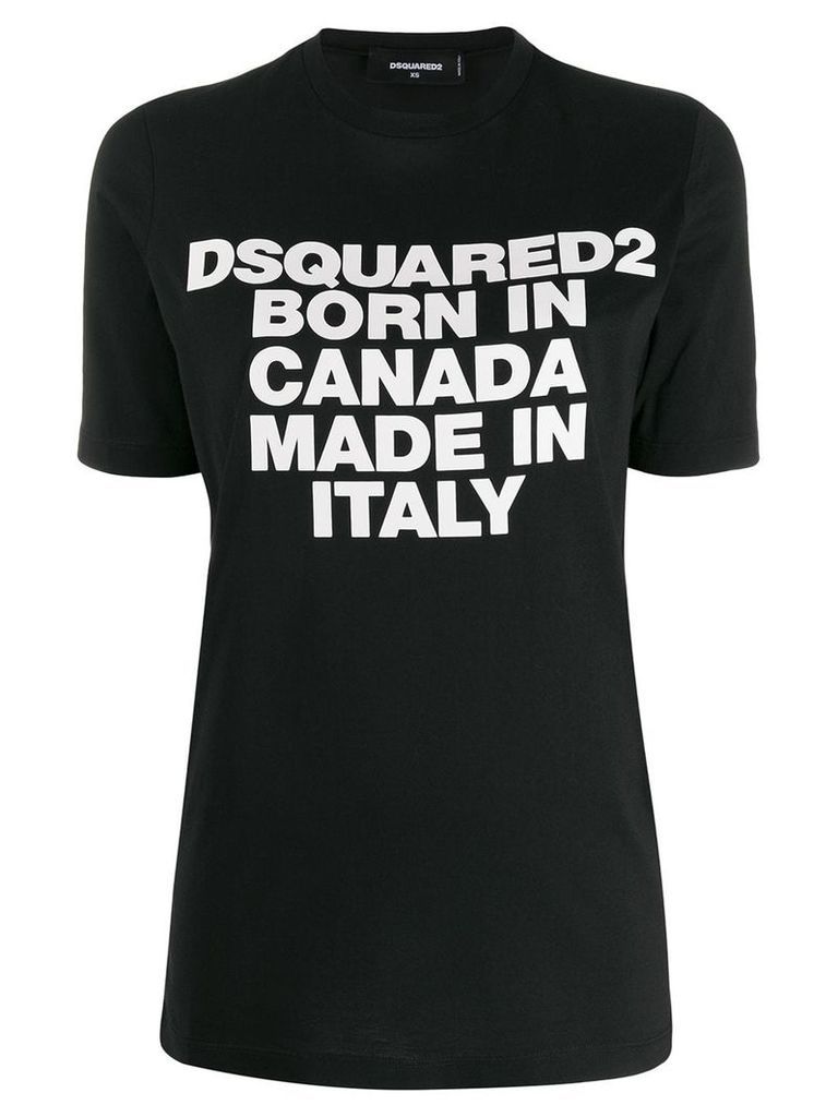Dsquared2 Born In Canada T-shirt - Black