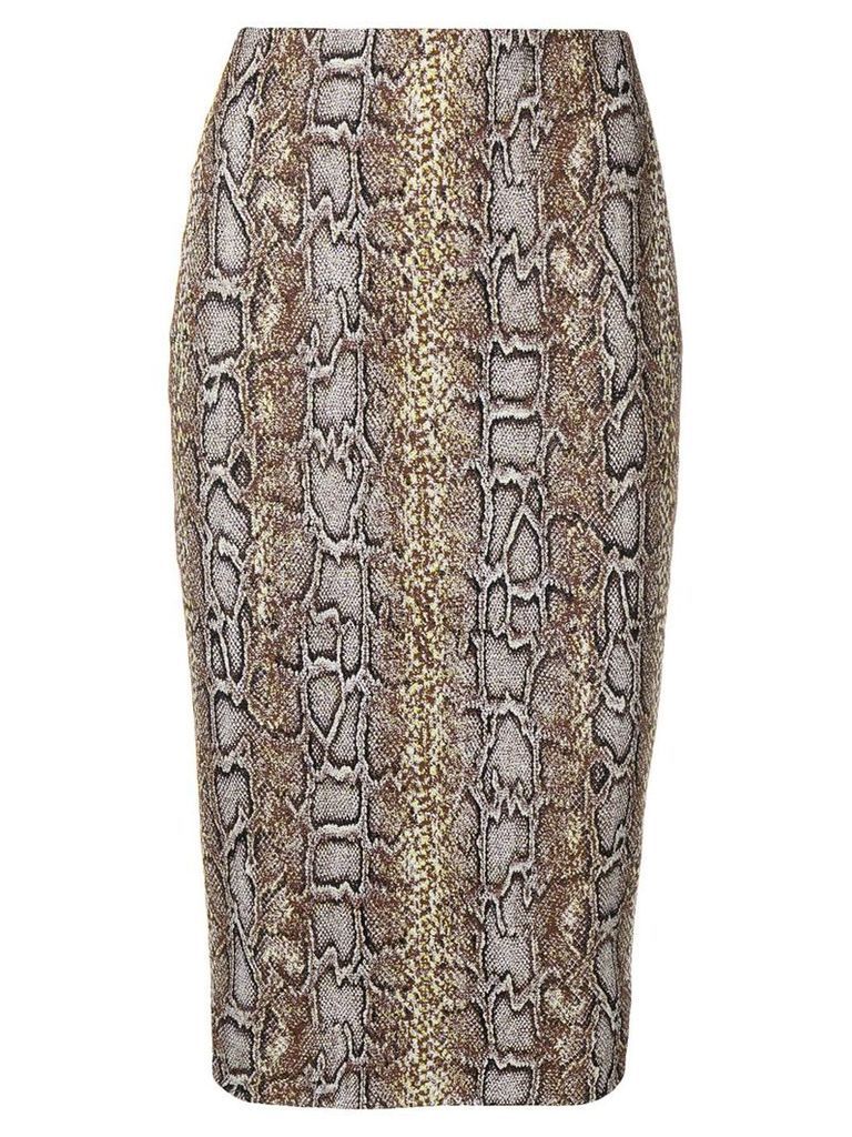 Victoria Beckham pencil skirt - Brown