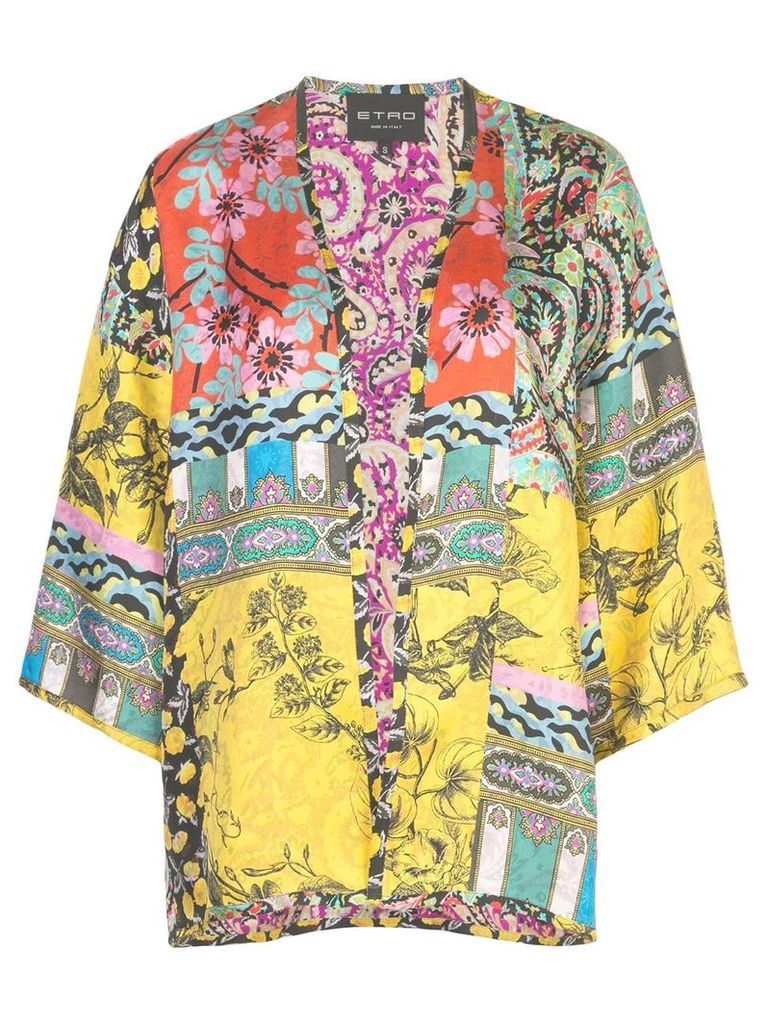 Etro printed kimono jacket - Multicolour