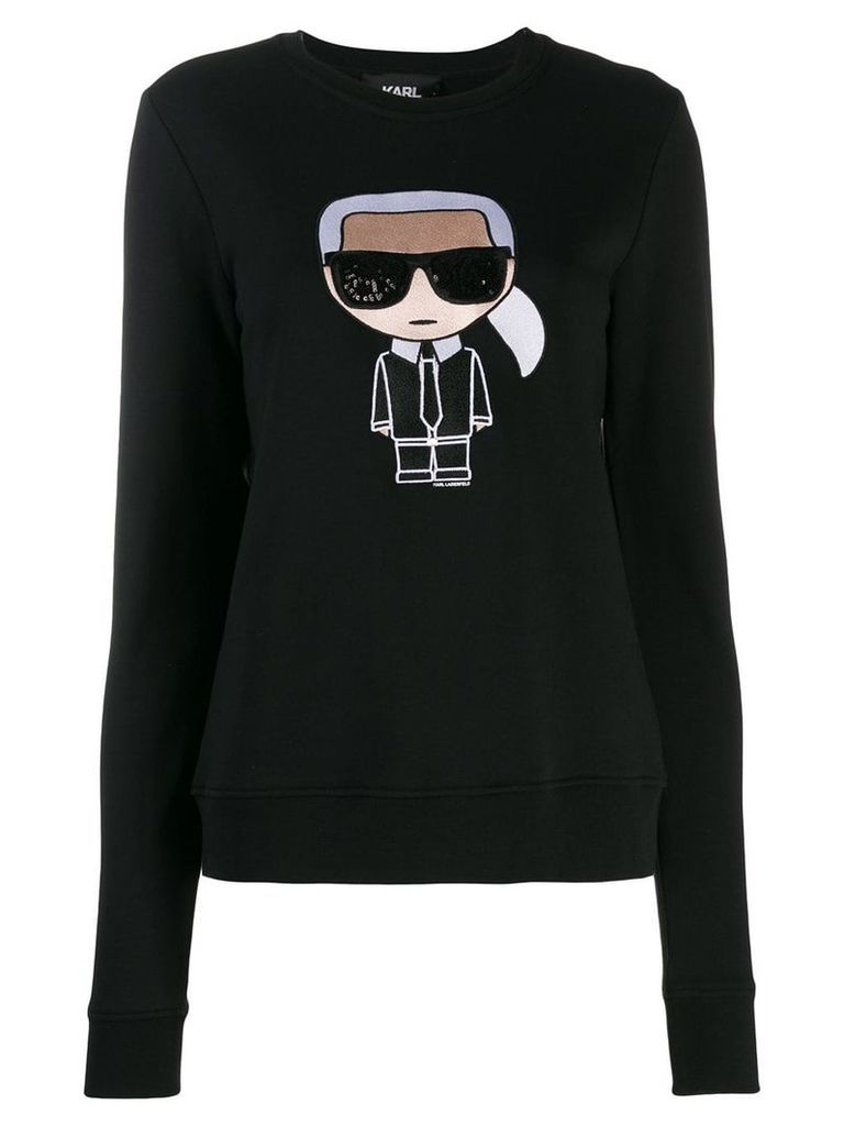 Karl Lagerfeld Ikonik Karl sweatshirt - Black