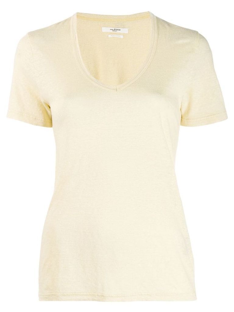 Isabel Marant Étoile short sleeved T-shirt - Yellow