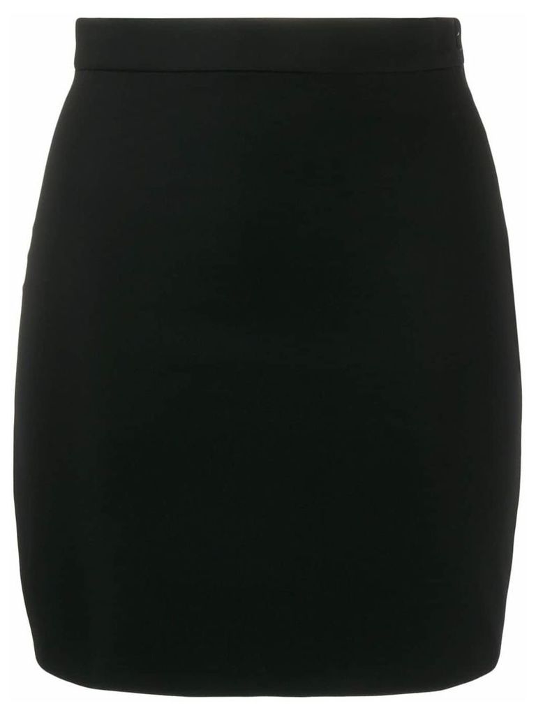 Loulou high-rise mini skirt - Black