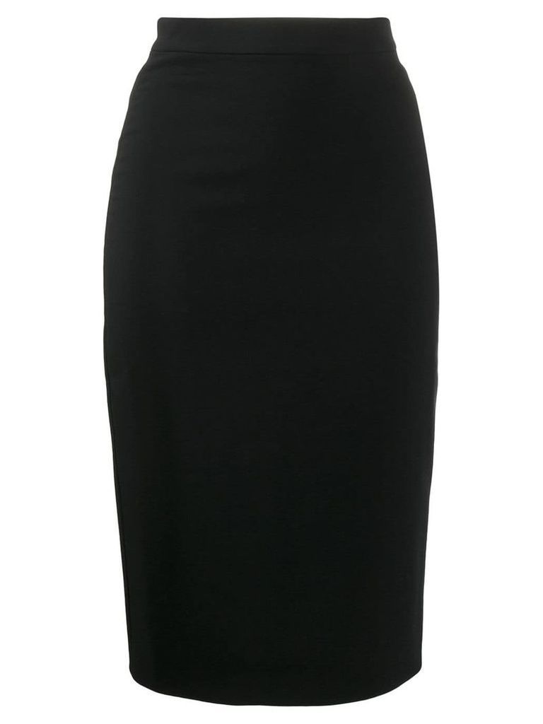 Loulou high-rise pencil skirt - Black