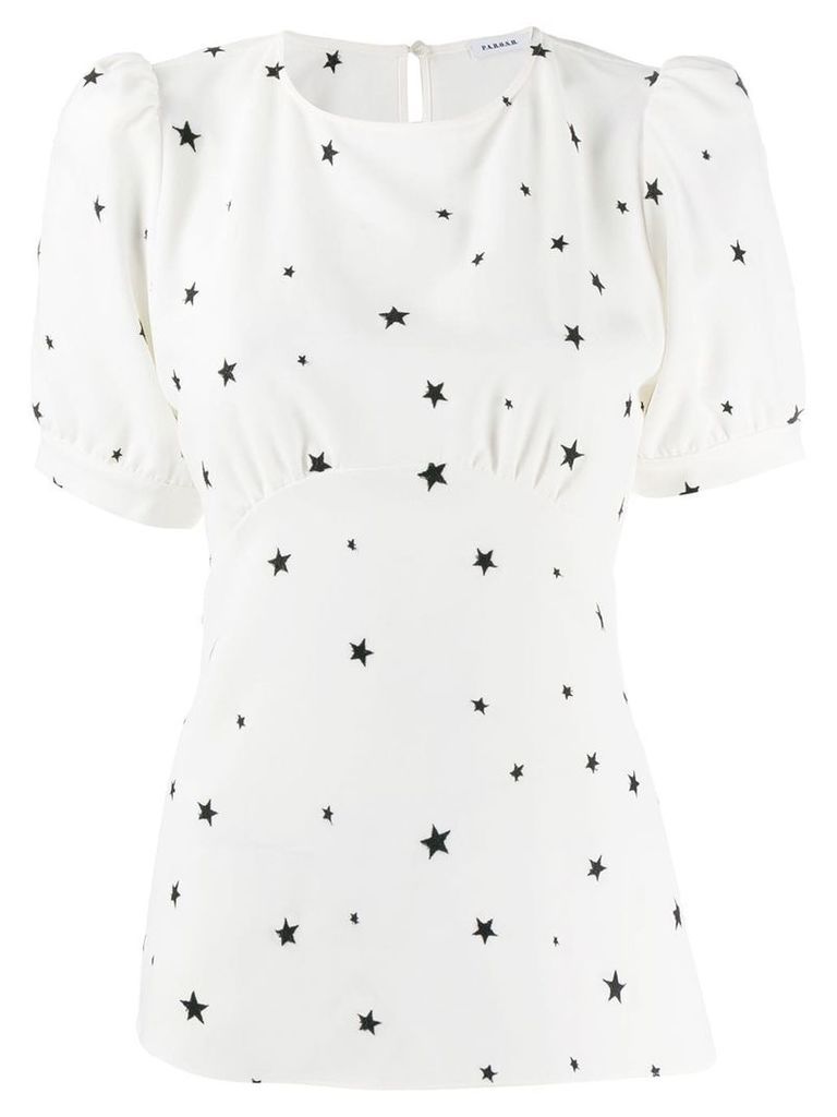 P.A.R.O.S.H. star print blouse - White