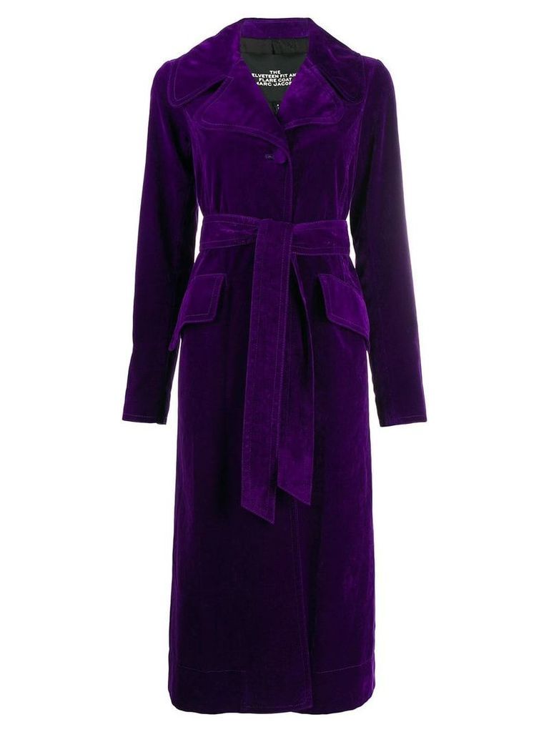 Marc Jacobs belted trench coat - PURPLE