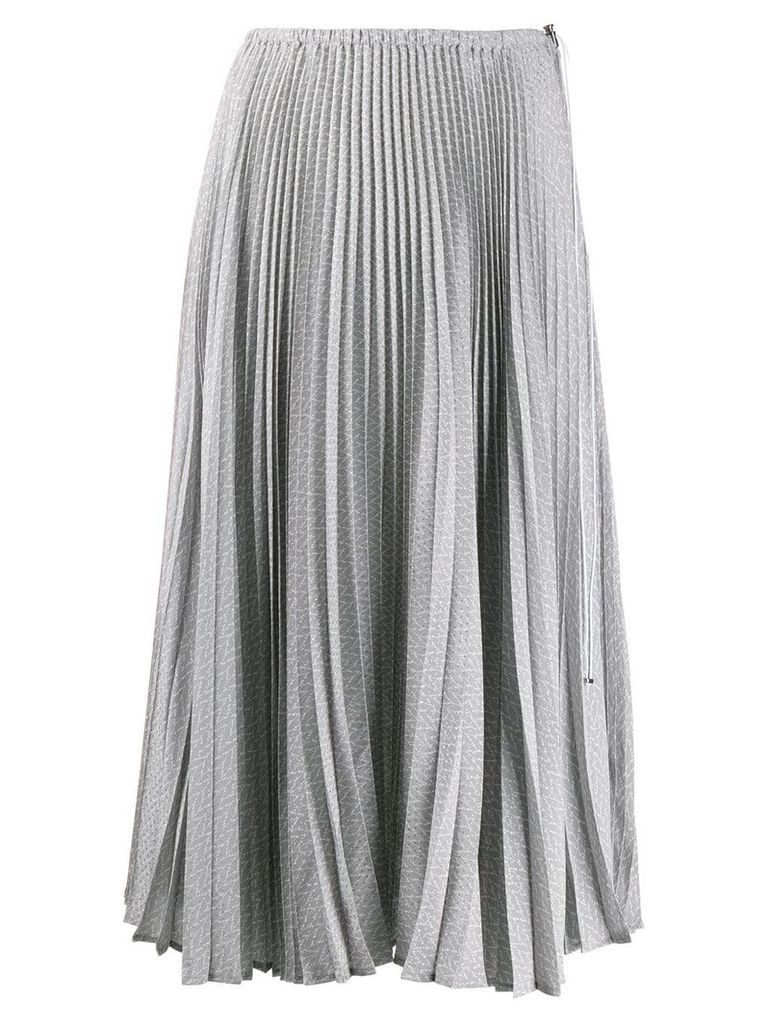 Fendi Sunray pleated skirt - Grey