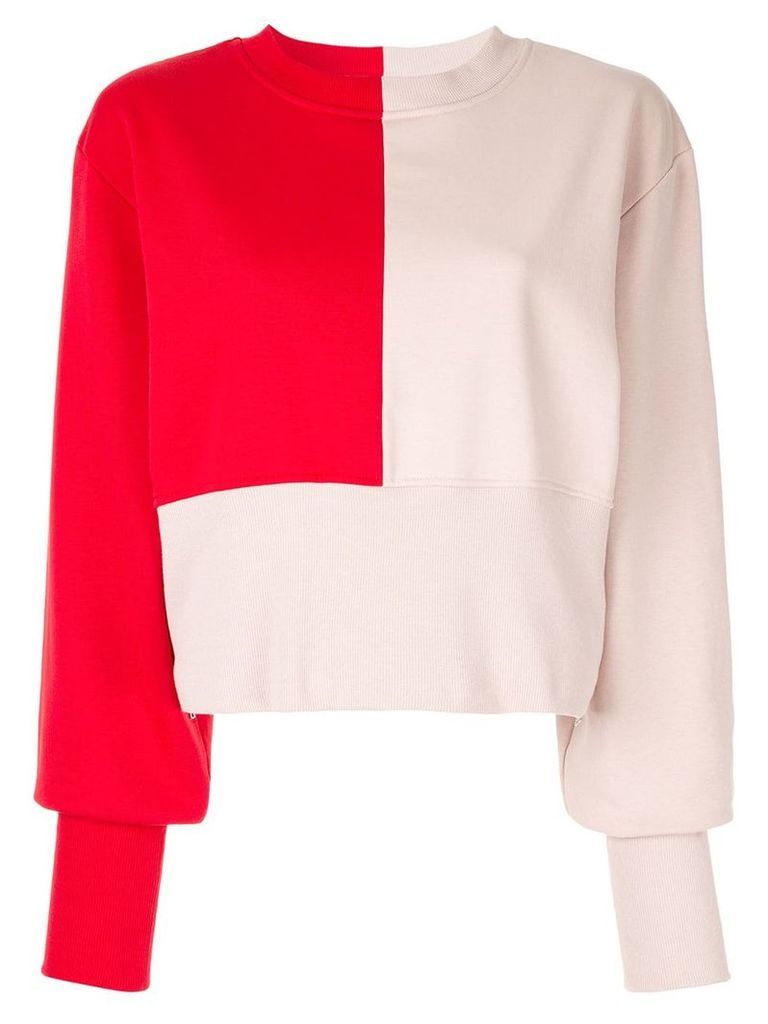 Vaara Maeve bi-colour sweatshirt - Red