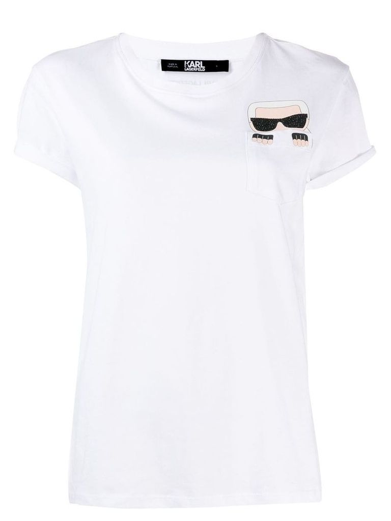 Karl Lagerfeld Ikonik Karl T-shirt - White