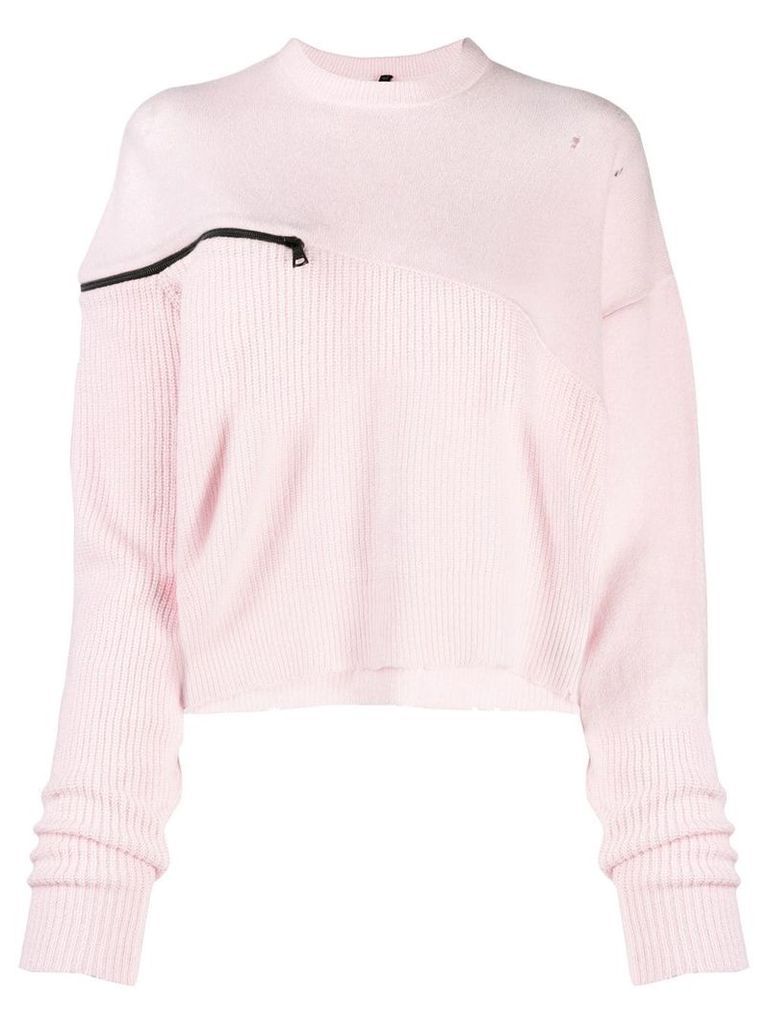 UNRAVEL PROJECT loose fit jumper - PINK