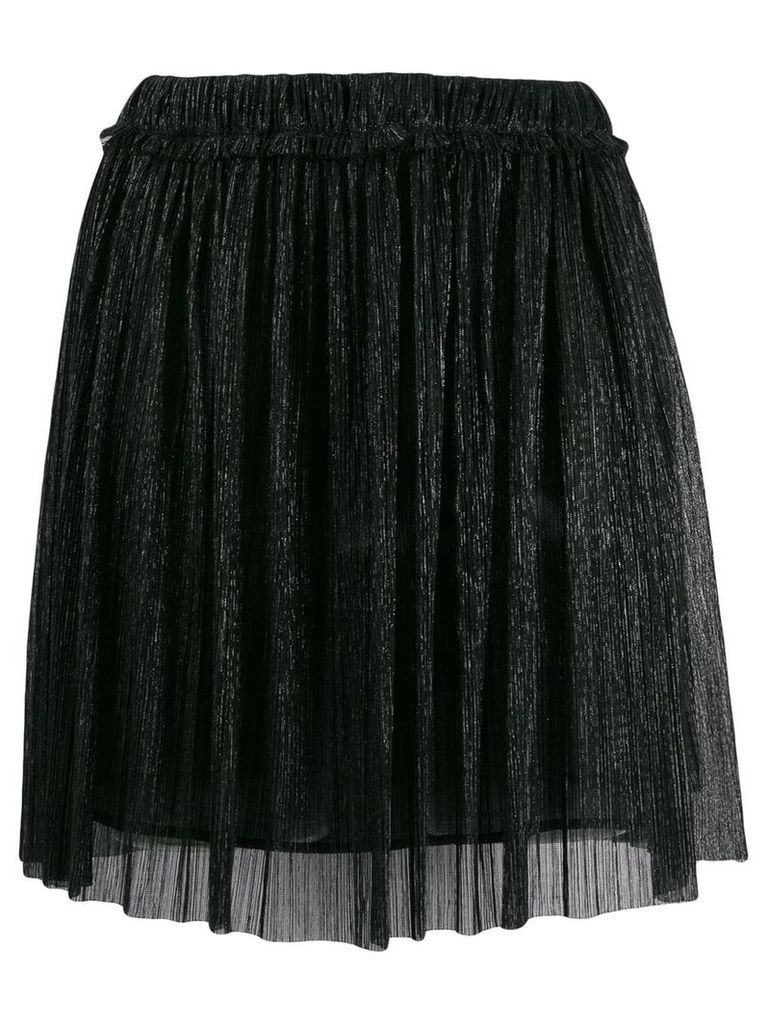 Isabel Marant Étoile Benedicte pleated mini skirt - Black