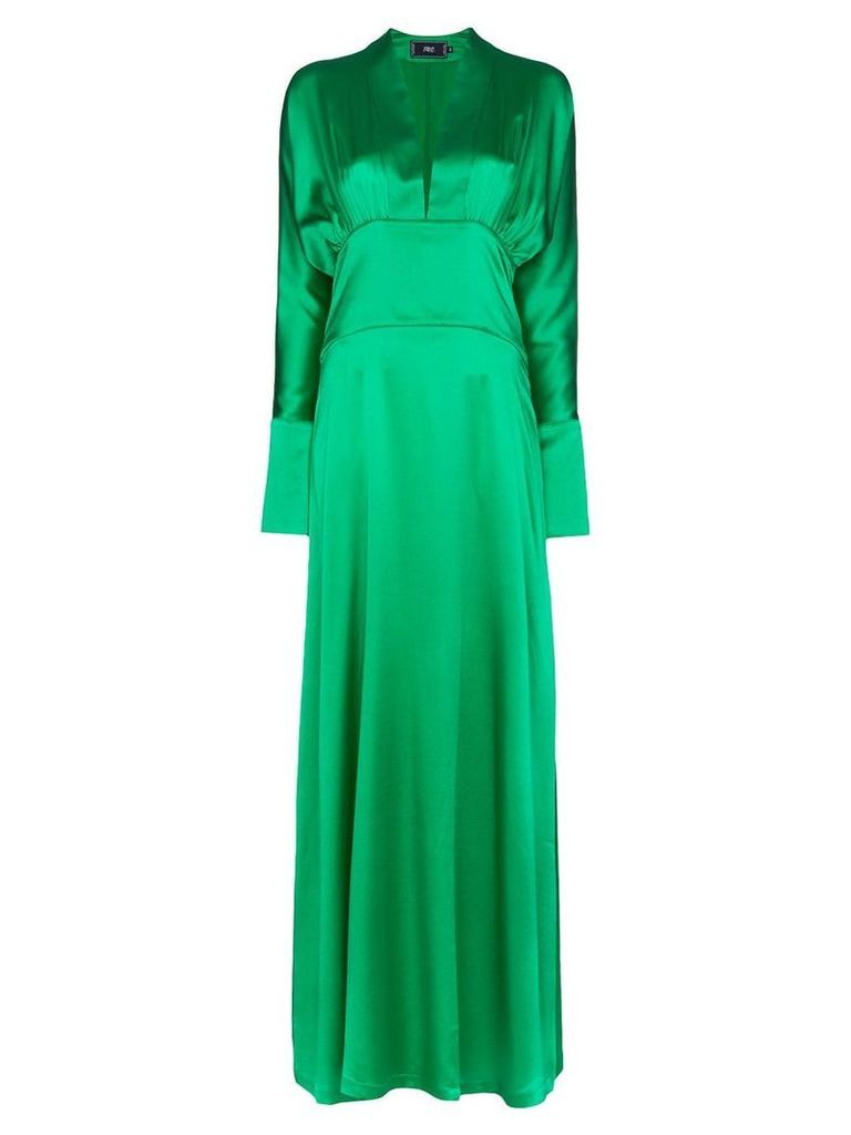 Taller Marmo Elvira silk long dress - Green