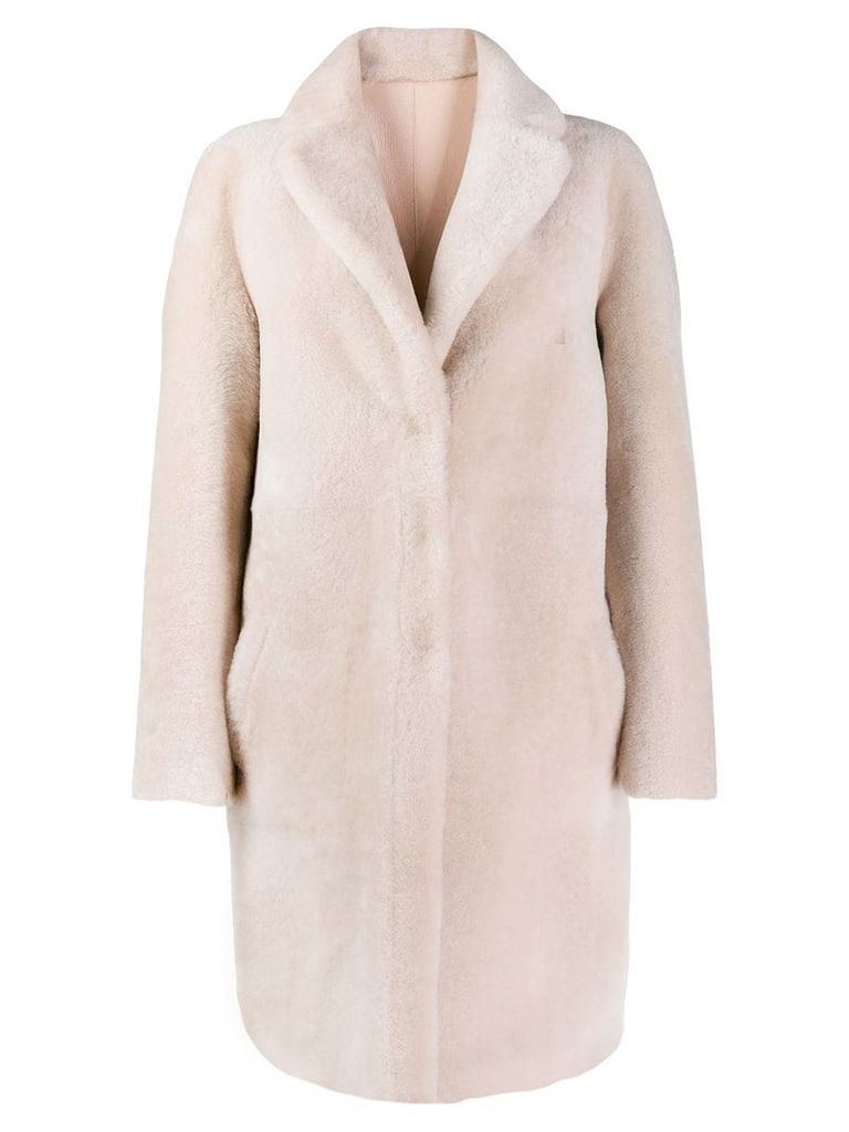 Blancha reversible oversized coat - NEUTRALS