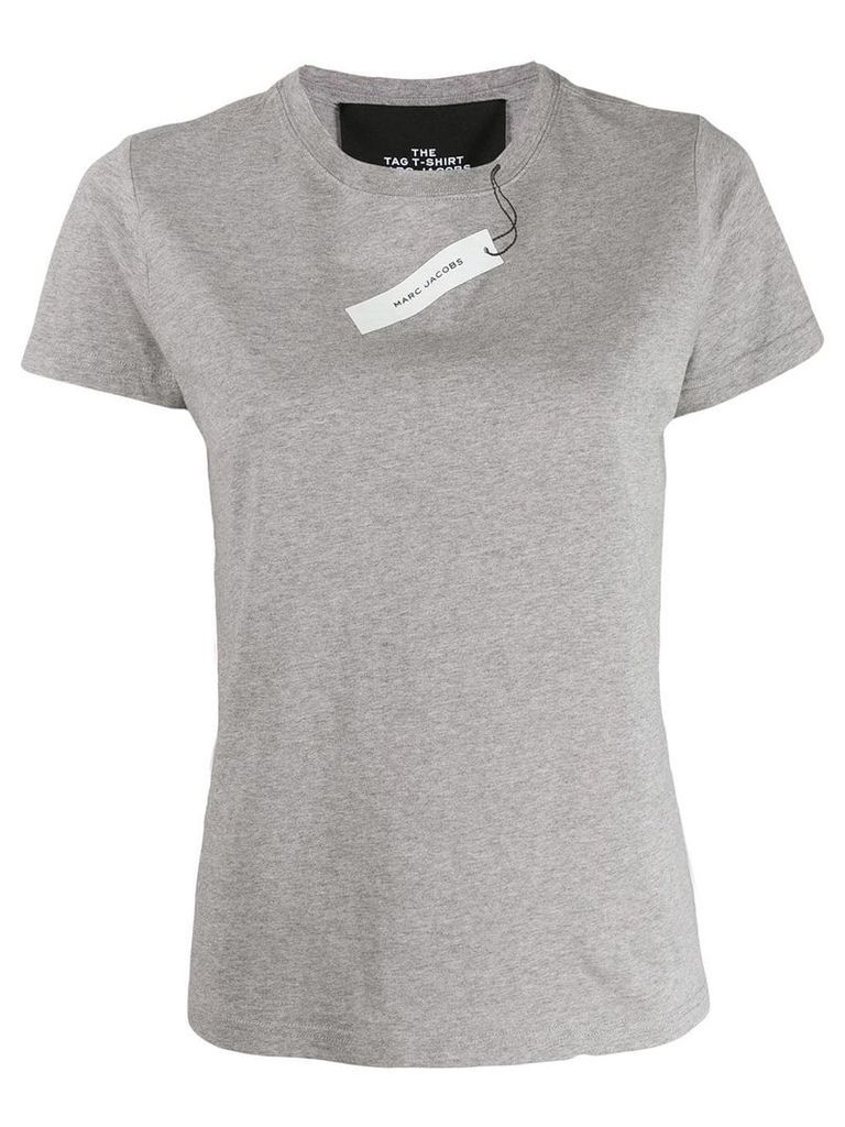 MARC JACOBS The Tag T-shirt - Grey