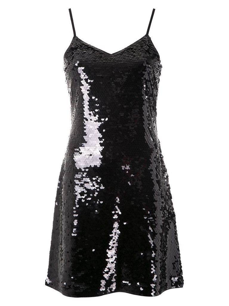 Michael Michael Kors sequin embellished crepe dress - Black
