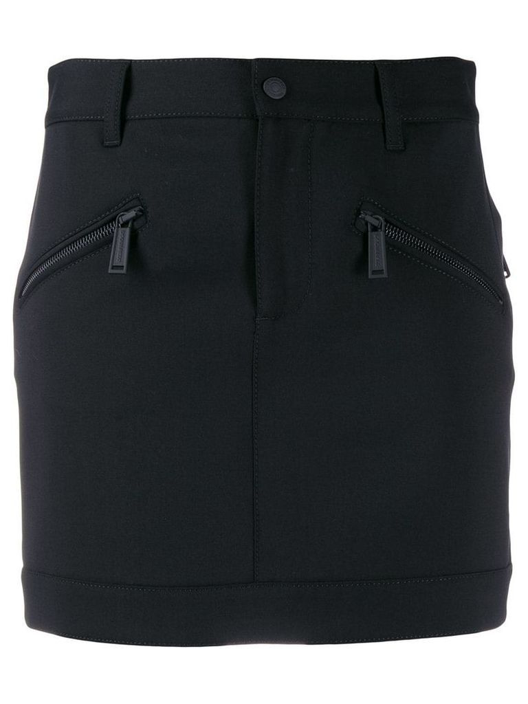 Dsquared2 zipped pocket mini skirt - Black