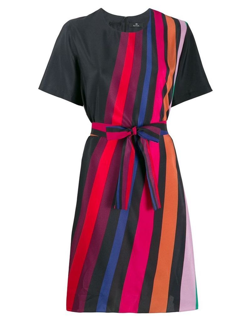 PS Paul Smith striped day dress - Red