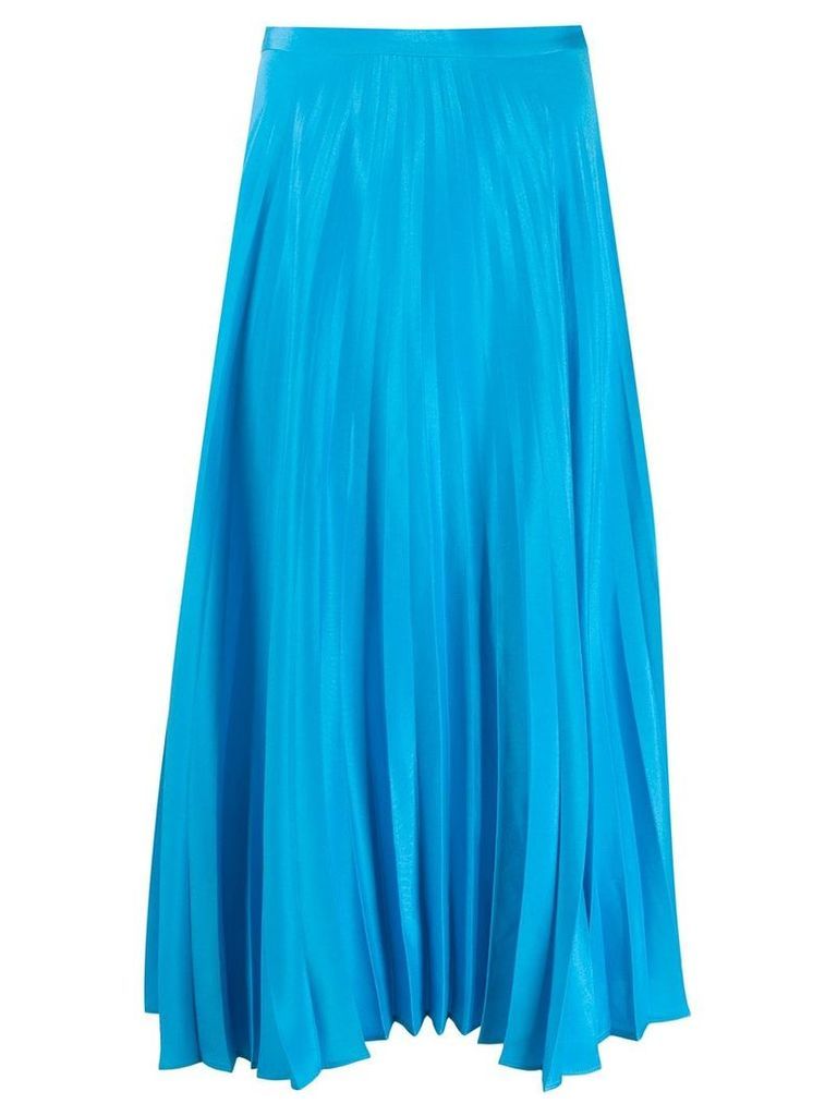 Chinti and Parker pleated skirt - Blue