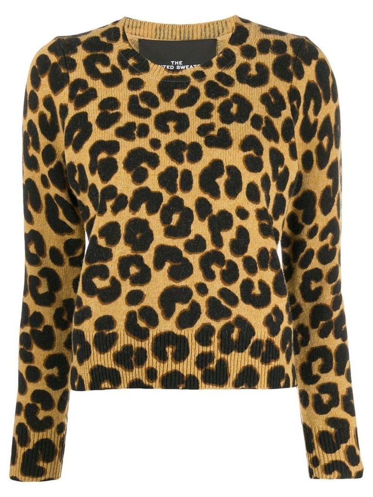 Marc Jacobs leopard print jumper - Brown