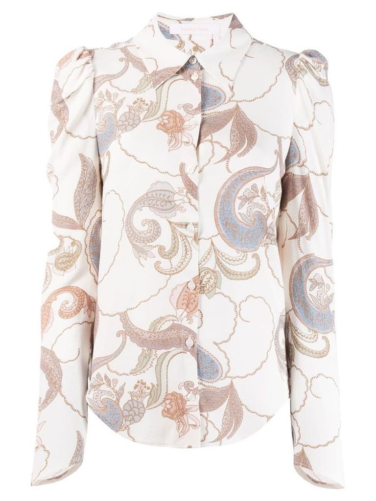 See By Chloé paisley print shirt - White