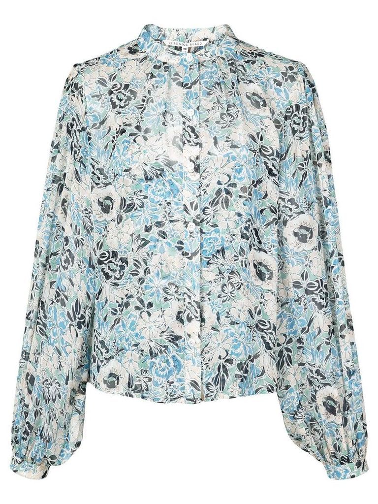 Veronica Beard floral print blouse - Blue