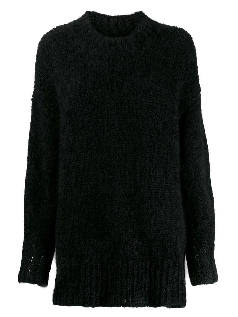 Isabel Marant oversized high neck sweater - Black