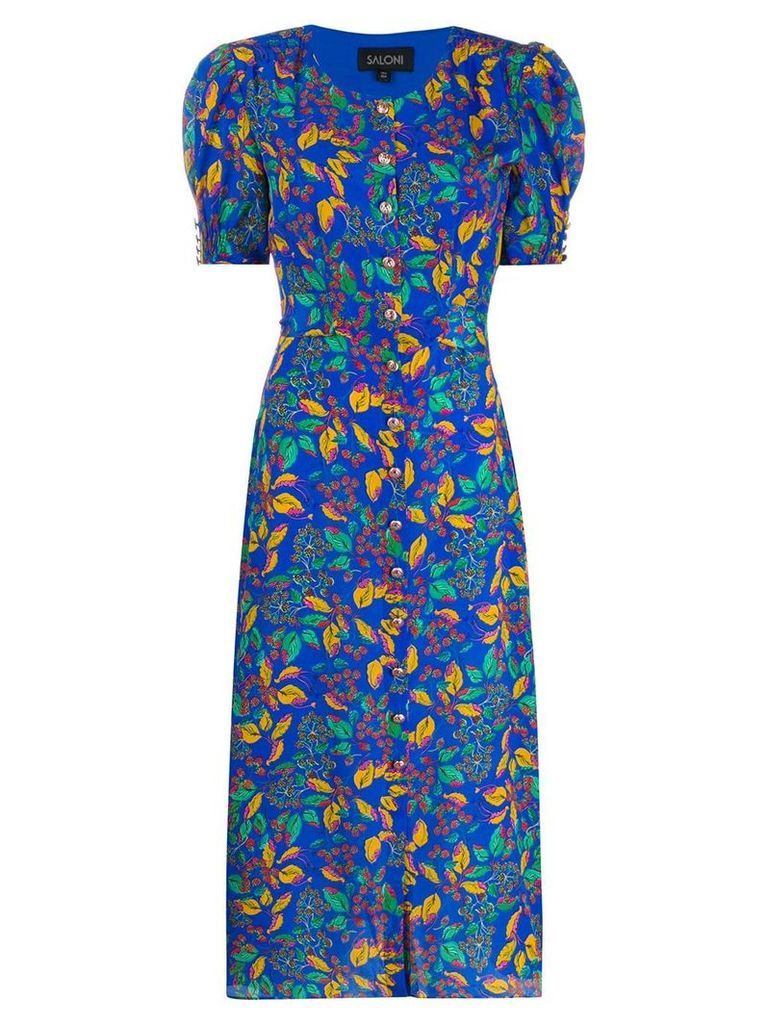 Saloni Lea court dress - Blue