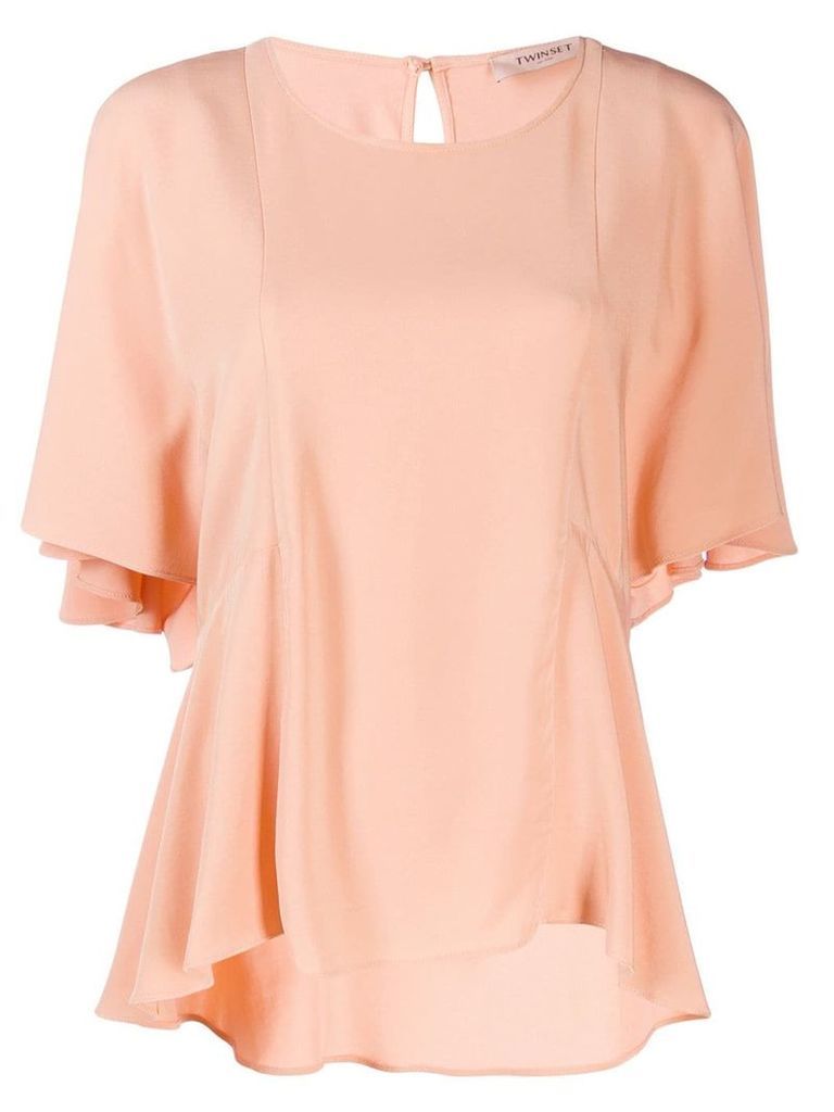 Twin-Set flared sleeve blouse - Pink