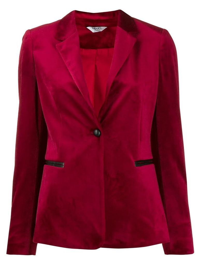 LIU JO fitted blazer - Red
