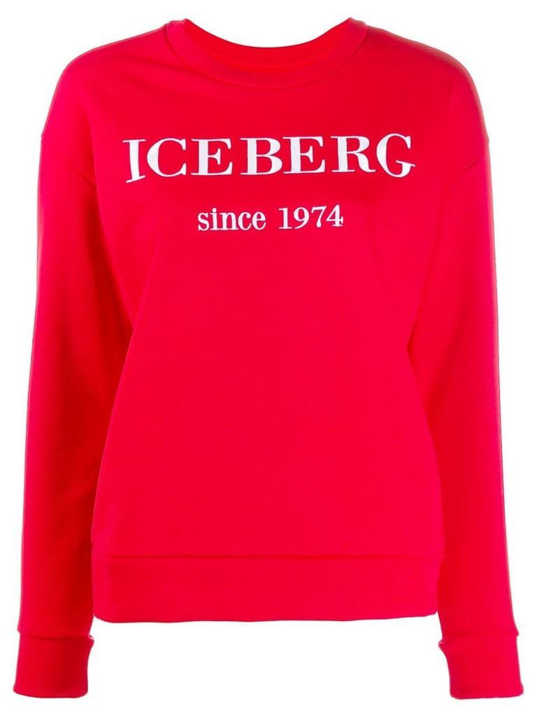 Iceberg embroidered logo sweatshirt