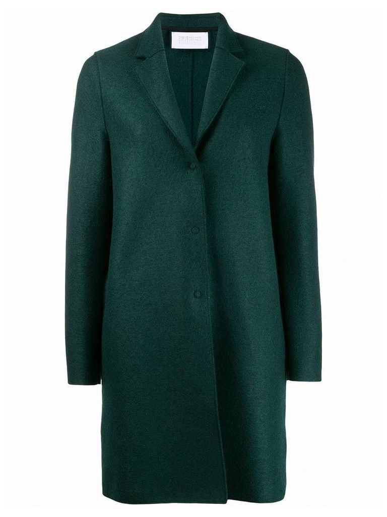Harris Wharf London single-breasted coat - Green
