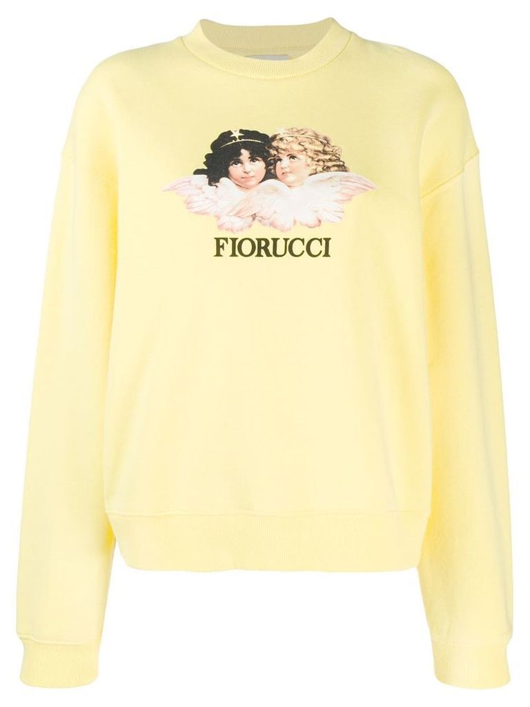 Fiorucci Vintage Angels sweatshirt - Yellow