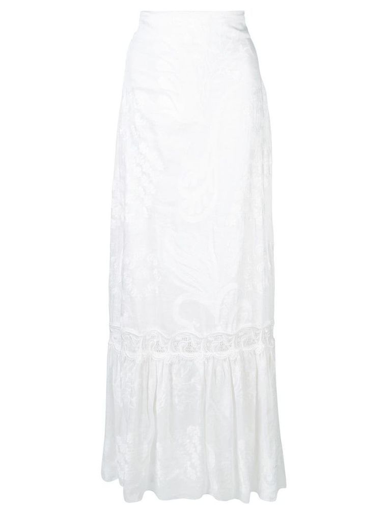 Alexis Guiliana full skirt - White