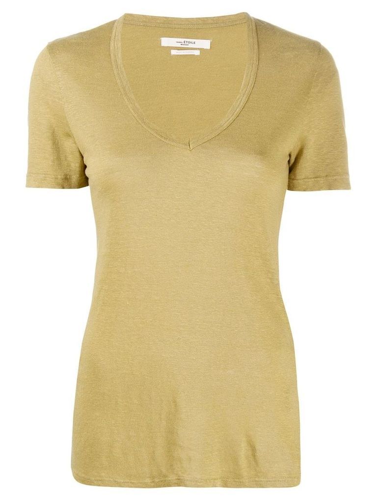 Isabel Marant Étoile fitted T-shirt - Green