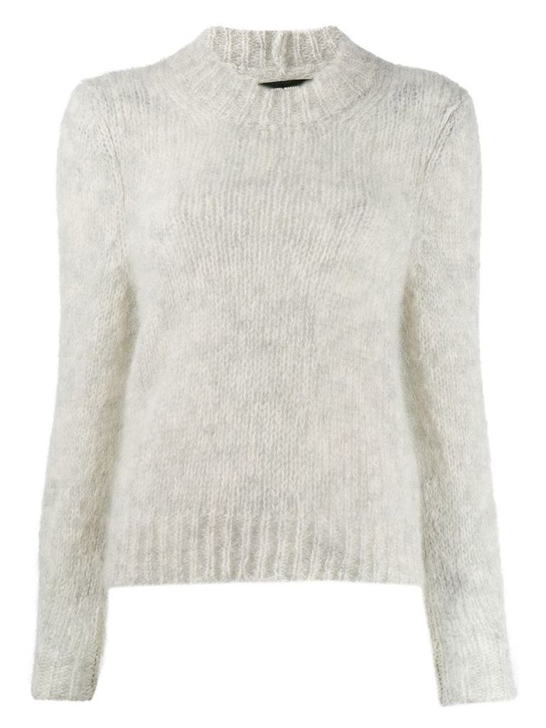 Isabel Marant chunky knit jumper - Grey