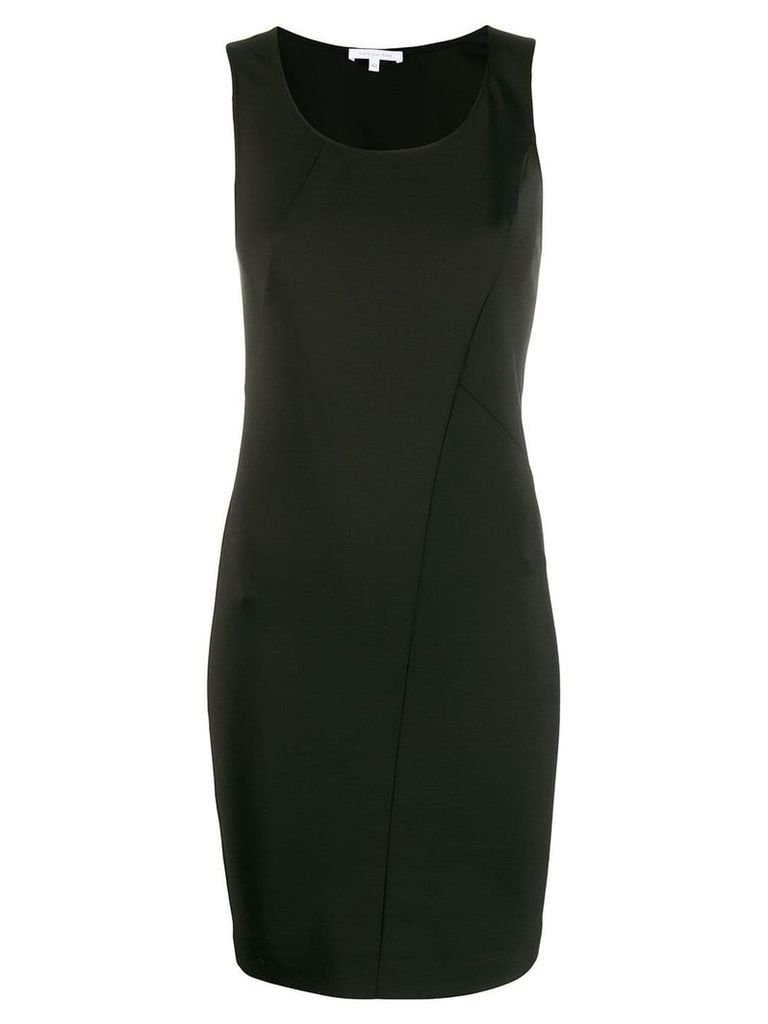 Patrizia Pepe panelled sleeveless dress - Black