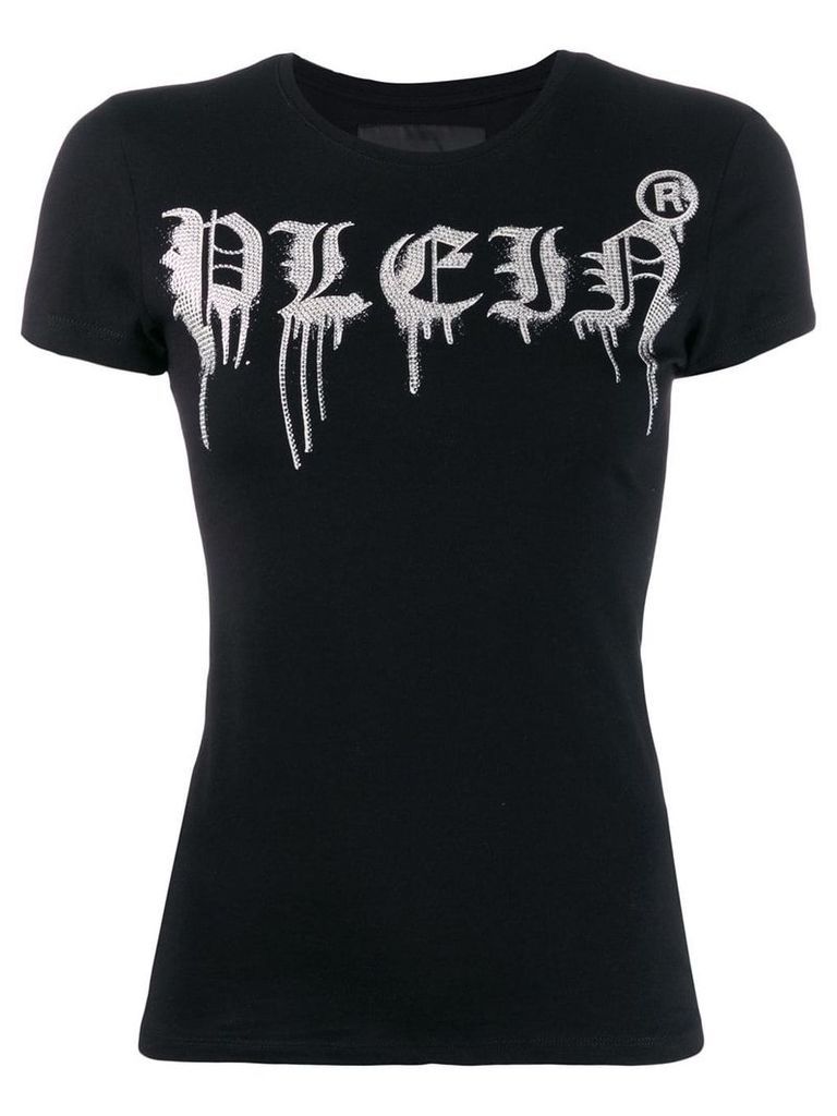 Philipp Plein logo T-shirt - Black