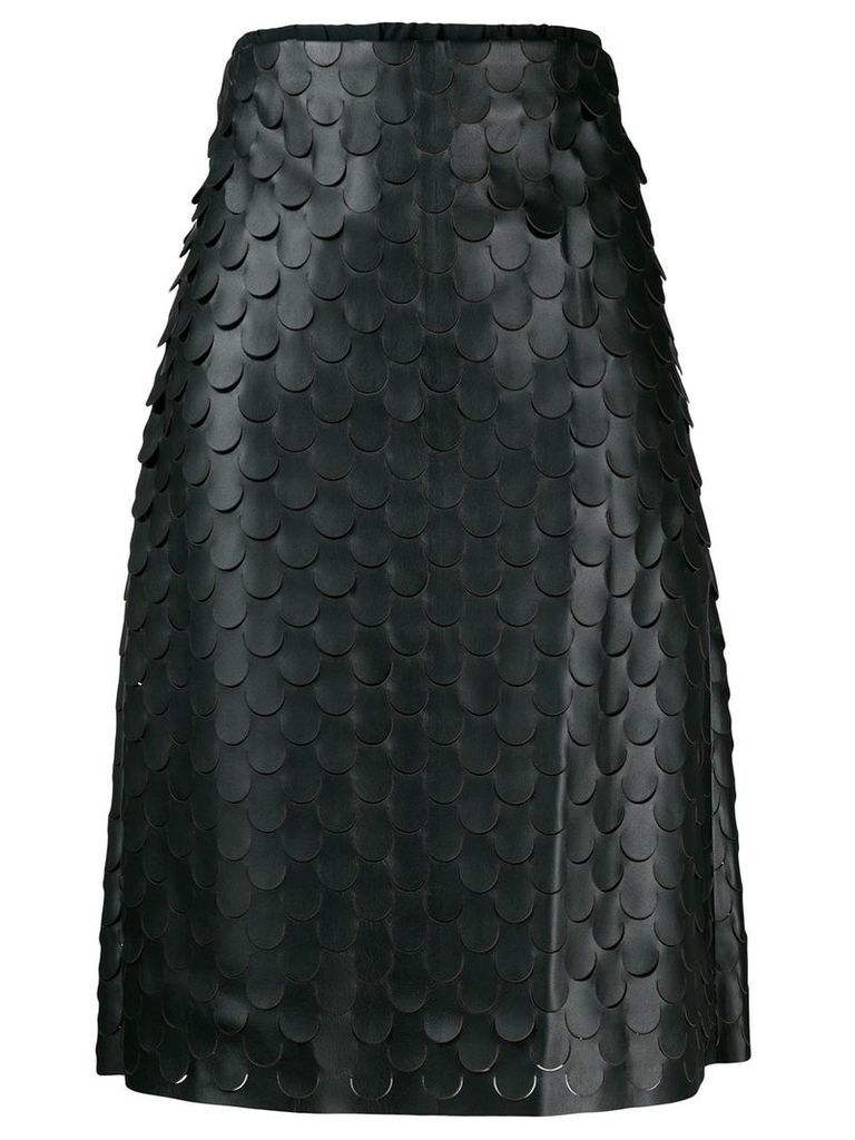 Bottega Veneta A-line skirt - Black