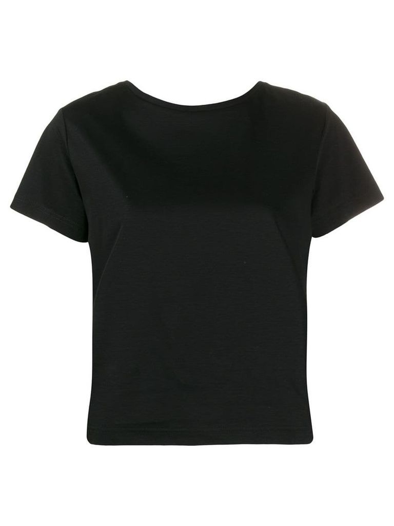 Diesel tape detail T-shirt - Black